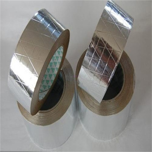 Ruban <span class=keywords><strong>de</strong></span> feuille d'aluminium en tissu <span class=keywords><strong>de</strong></span> fibre <span class=keywords><strong>de</strong></span> <span class=keywords><strong>verre</strong></span> avec caractéristiques <span class=keywords><strong>r</strong></span>ésistantes au feu et à l'eau pour l'isolation des systèmes HVAC - Product Image 6