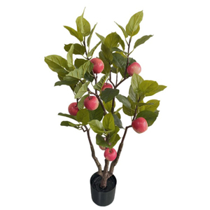 Árbol frutal artificial al por mayor de China personalizado la planta de manzana árbol artificial Real Touch decoración de oficina artesanías Arboles - Product Image 2
