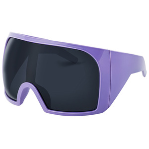 Lunettes de soleil surdimensionnées de style punk unisexe, protection UV400, monture en PC, protection solaire pour les sports de plein air, verres de classe 2 - Product Image 4