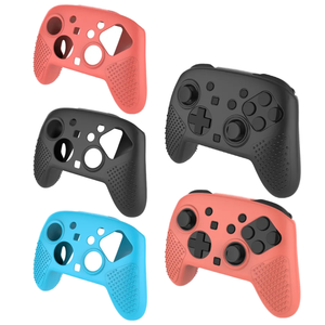 Funda protectora de silicona para <span class=keywords><strong>Nintendo</strong></span> para Switch <span class=keywords><strong>2</strong></span> <span class=keywords><strong>Pro</strong></span> Controller, funda de vinilo mejorada para Gamepad para compatibilidad con PC - Product Image 1
