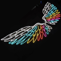 Lettres LED Flex NEON multicolores, signalisation couleur RGB NEON SIGN