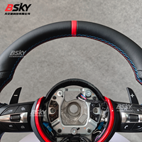 Volant Sport Compatible avec BMW Séries F10 F30 F11 E90 E70 E87 E92 F20 F21 F31 F32 F07 F12 M3 M6 E/F/M