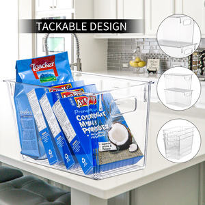 Storage Box Storage Boxes Kitchen New Popular 7L Refrigerator Organizer Rectangular Freezer Kitchen Storage Box