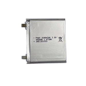 <span class=keywords><strong>Batería</strong></span> de Polímero de Litio OEM 204843 de Carga Rápida, 3.8V 440mAh, para Etiquetas Inteligentes, Etiquetas Electrónicas, Ultrafinas, en Bolsa - Product Image 1