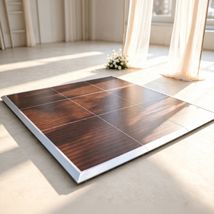 Plancher de danse moderne en bois grainé haute brillance, idéal pour mariages, banquets, fêtes, extérieur, écoles, hôtels – Vente directe usine, promotion exceptionnelle - Product Image 1
