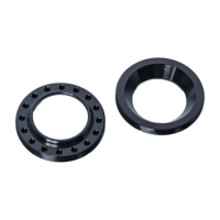 Piezas de Unión de Brida Roscada de Aluminio y Acero Inoxidable Torneadas con Precisión a Medida para Servicios de Mecanizado OEM