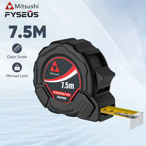 Fyseus Metro a Nastro Personalizzato Tascabile da 3 Piedi con Portachiavi - Pollici e <span class=keywords><strong>Centimetri</strong></span> - Metro a Nastro Retrattile da <span class=keywords><strong>1</strong></span> m - Product Image 1