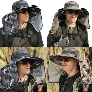 Casquette solaire OEM avec ventilateur intégré <span class=keywords><strong>pour</strong></span> la pêche, la randonnée et la protection solaire en extérieur – Indispensable <span class=keywords><strong>pour</strong></span> <span class=keywords><strong>les</strong></span> <span class=keywords><strong>soignants</strong></span> d'animaux - Product Image 1