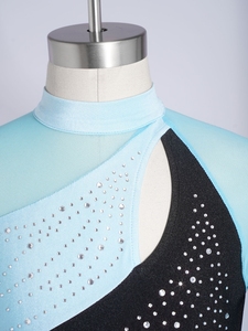 Vestido de Patinaje Artístico para Niñas de 6 a 16 Años con Volantes y Braguitas Integradas para Presentaciones y Competiciones de Patinaje sobre Hielo - Product Image 3