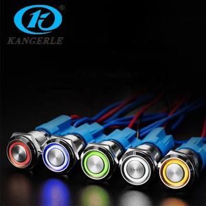 Chinakel 12mm đẩy nút không thấm nước đẩy nút cho thang máy vi chuyển đổi - Product Image 5