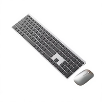Ensemble clavier et souris ergonomique ultra-fin à chargement infrarouge trois modes, prêt à l'emploi, en gros, directement de l'usine