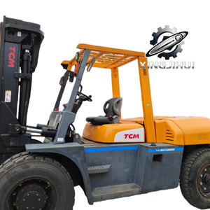 รถยก TCM FD100Z8 10 ตัน รถยกมือสองจากญี่ปุ่น 10 ตัน เครื่องยนต์ Isuzu 6BG1 รถยกใช้แล้ว รถยกใช้น้ำมันเชื้อเพลิง 3000 มม. 10000 กก. - Product Image 1