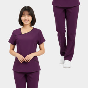 Ensemble d'uniformes médicaux fabriqués au Vietnam pour les infirmières, tissu confortable et durable, design respirant, idéal pour une utilisation à l'hôpital - Product Image 4