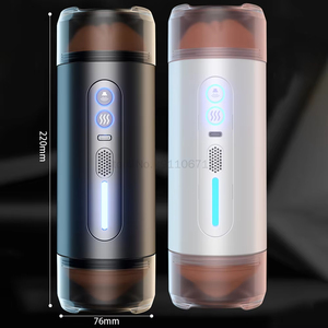 Godet de masturbation masculin intelligent et automatique, avec fonctions vocales, de stimulation vaginale et orale, et de double pénétration, jouet sexuel pour couples - Product Image 2