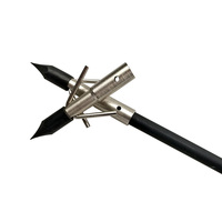 Gros Tir À L'arc De Pêche Chasse Flèche Tête 2 Fixe Barbes Bowfishing Flèche Pointe Point Broadhead