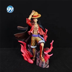 Figurine <span class=keywords><strong>de</strong></span> collection Luffy <span class=keywords><strong>Empereur</strong></span> des Mers à deux têtes interchangeables, modèle d'anime, ornement en stock, artisanat en plastique <span class=keywords><strong>de</strong></span> qualité supérieure - Product Image 4