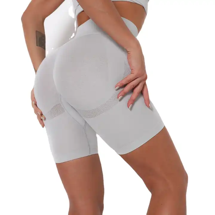 Seamless Shorts for Women Push Up Booty Workout Shorts