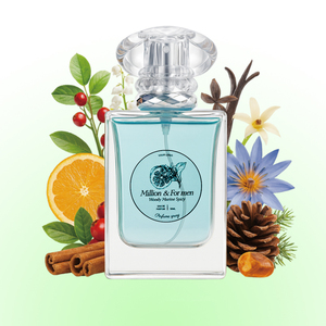 <span class=keywords><strong>Perfume</strong></span> Personalizado de 50 ml para <span class=keywords><strong>Hombre</strong></span>, Aroma Floral, Frutal, Amaderado, Marino y Especiado de Larga Duración, Feromona, Bruma Corporal y Capilar en Aerosol - Product Image 1
