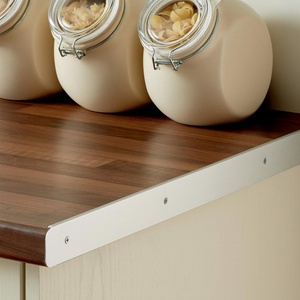 Bordure <span class=keywords><strong>d</strong></span>écorative en aluminium durable pour plans de travail, carreaux, armoires de cuisine et salle de bain – <span class=keywords><strong>Finition</strong></span> moderne et protectrice - Product Image 6