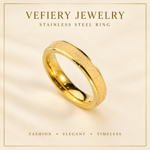Wholesale Women's Double Layer <b>Open</b> Gold Plated Stainless Steel Adjustable Statement <b>Ring</b> with Zircon Geometric Design for Party - Product Image 1