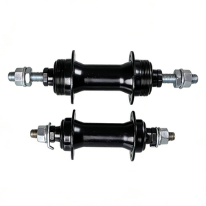 Moyeu avant/arrière en acier pour vélo BMX, <span class=keywords><strong>axe</strong></span> <span class=keywords><strong>traversant</strong></span>, roulements à billes de type écrou de haute précision, roulements étanches, composant de <span class=keywords><strong>roue</strong></span> de vélo de montagne durable, 20 - Product Image 3