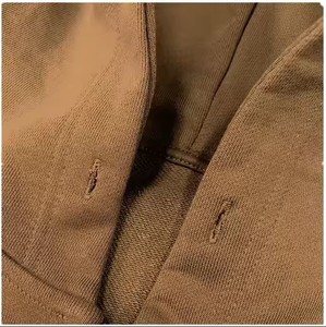 Sweat à capuche zippé intégral pour homme, 100% coton molletonné épais, coupe droite, longueur standard, épaules tombantes, couleur unie, haute qualité, idéal pour l'hiver - Product Image 4