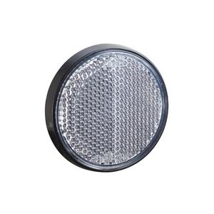 Adhésif d'approbation Emark rouge ambre blanc Mini réflecteur pour remorque camion <span class=keywords><strong>moto</strong></span> rond réflexe - Product Image 2