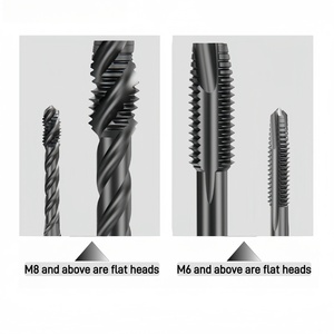 Maschio filettatore HSS-E UNC UNF <span class=keywords><strong>per</strong></span> uso generale di alta qualità con rivestimento HSV+TIN, punta elicoidale a spirale nera <span class=keywords><strong>per</strong></span> maschi e filiere - Product Image 3