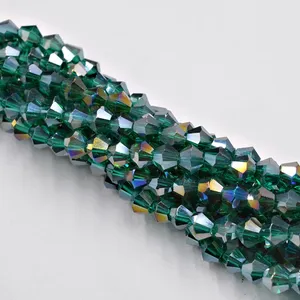 New pha lê ánh sáng pha lê Hạt-Màu khối lớn phải đối mặt với bicone 4mm hạt trang trí hạt pha lê - Product Image 6