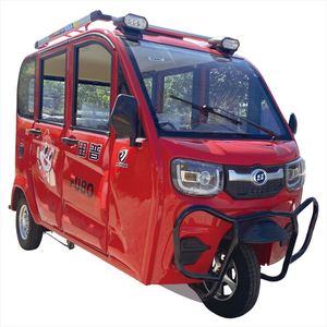 <b>LED</b> 3 Wheel Motorcycle LCD 60V Enclosed Tricycle - Product Image 1
