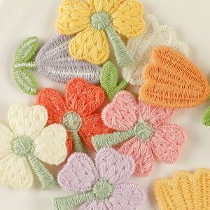 Patchs floraux à coudre pour sacs, vêtements, casquettes – Broderie florale en gros - Product Image 3