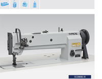 GC20608L18 Offre Spéciale typique de machine à coudre industrielle à double aiguille à point noué avec pièces détachées électroniques 60 Large