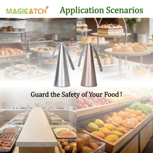 Magicatch OEM Benutzerdefiniertes Logo Leiser Tischventilator mit 2 Batterien für Hotel Restaurant Buffet - Product Image 6