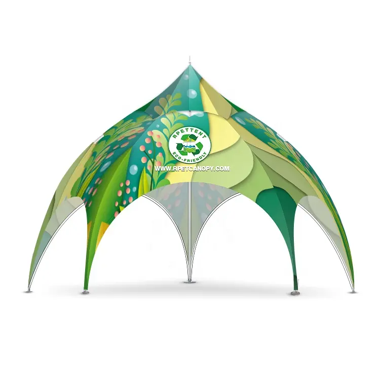 Tenda globale personalizzata eco-friendly marchiatura Display pubblicità arco cupola tenda 20 'x 20' (6m x 6m)