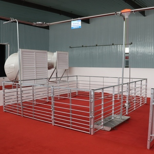 Juxin thép giá rẻ vỗ béo Thùng để bán lợn trang trại động vật lồng lợn nuôi động vật chăn nuôi thiết bị Chăn Nuôi Lợn thiết bị - Product Image 3