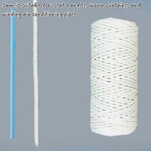 Nhà Máy Trực Tiếp-Cung Cấp 100M Macrame Dây 4-6Mm Màu Sắc Tự Nhiên Bông Sợi Dây Thừng Sợi Dây Thừng Sợi Dây Thừng Cho DIY Craft Đan Và Trang Trí - Product Image 5