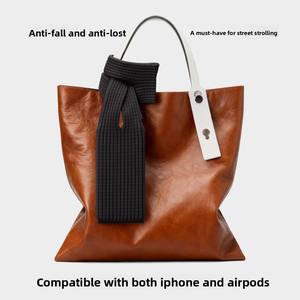 <span class=keywords><strong>Novedad</strong></span> al por Mayor, Bolsa de Teléfono Cruzada para iPhone, Funda de Punto con Cordón, Bolsa Larga para iPhone Apple, para Mujeres y Niñas - Product Image 6