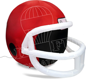 <span class=keywords><strong>Casque</strong></span> de <span class=keywords><strong>football</strong></span> américain gonflable personnalisé, prix d'usine, décoration de <span class=keywords><strong>casque</strong></span> gonflable, publicité pour les événements sportifs - Product Image 6