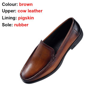 Mocassins d'été en cuir souple décontractés pour hommes Mocassins confortables à enfiler Chaussures pour hommes Chaussures d'affaires <span class=keywords><strong>de</strong></span> fête <span class=keywords><strong>de</strong></span> haute qualité pour hommes - Product Image 3