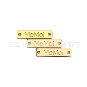 Plaques métalliques personnalisées en acier inoxydable, logos gravés pour sacs, vêtements, accessoires de voiture - Product Image 4