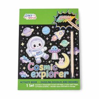 Livre de peinture magique à gratter personnalisé et coloré pour enfants en papier