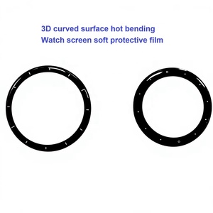 Protector de Pantalla 3D de Cobertura Total con Curvatura Inteligente para Relojes Inteligentes <span class=keywords><strong>Huawei</strong></span> <span class=keywords><strong>Watch</strong></span> Fit 4 GT 3 <span class=keywords><strong>Honor</strong></span> Band 4 <span class=keywords><strong>Pro</strong></span> - Product Image 2
