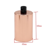 E27 support de lampe en métal vis filetée ampoule douille pour plafond pendentif lustre luminaires lampe tasse pour intérieur