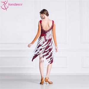 Robe de danse latine en gros L-18280, robe de danse latine sexy pour adultes, robes de danse latine américaine - Product Image 4