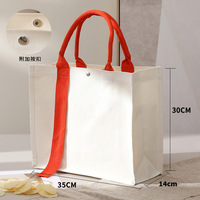 Sac en coton imprimé floral vif, sac à main en toile durable avec fermeture à pression, sac personnalisé élégant, réutilisable et léger pour le shopping