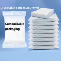 Serviette de bain jetable douce Portable non tissée cheveux faciaux serviette de Salon de beauté pour manucure Spa pédicure visage douche