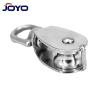 Polea de cadena de cuerda de alambre de acero inoxidable personalizable, polea de elevación fija para maquinaria industrial y material plástico agrícola OEM