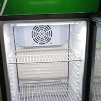 Vanace-Mini-réfrigérateur commercial de 80 litres pour supermarché, chauffage et refroidissement, à deux zones de température