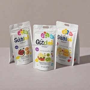 ถุงซิปล็อคแบบตั้งได้ พิมพ์ลายกราเวียร์ตามสั่ง สำหรับบรรจุภัณฑ์ขนมขบเคี้ยว ใช้ซ้ำได้ เป็นมิตรกับสิ่งแวดล้อม และใช้งานได้จริง - Product Image 6