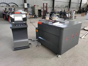 Máy uốn profile cửa sổ cửa ra vào bằng nhôm CNC ba trục Hisena bán chạy, thiết bị uốn khung nhẹ, lõi bạc đạn động cơ - Product Image 2